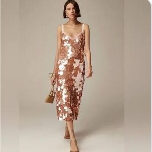 J crew sequin dress size 10
